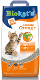 Biokat's Classic Orange крупнозернистый наполнитель с ароматом цитруса